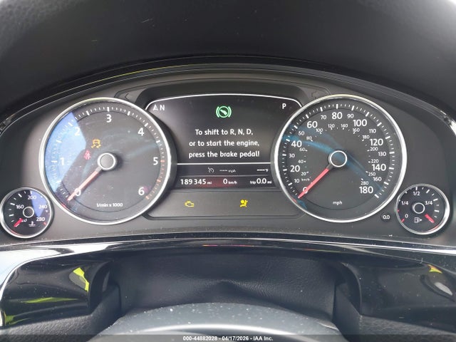44882028 :رقم المزاد ، WVGDP9BP9ED005074 vin ، 2014 Volkswagen Touareg Tdi R-line مزاد بيع