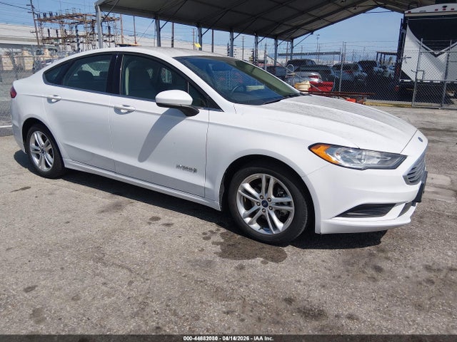 2018 FORD FUSION HYBRID 3FA6P0UU6JR254581