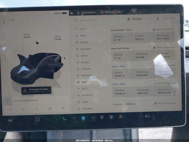 Aukcja sprzedaży 2024 Tesla Model 3 Long Range Dual Motor All-wheel Drive/rear-wheel Drive, vin: 5YJ3E1EA7RF867660, numer aukcji: 44882037