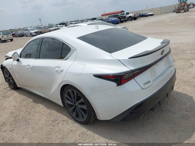 2021 Lexus Is 350 F Sport მანქანა იყიდება აუქციონზე, vin: JTHGZ1B22M5043691, აუქციონის ნომერი: 44882080