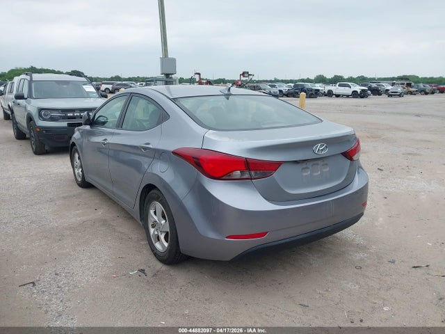 Продажа на аукционе авто 2015 Hyundai Elantra Se, vin: 5NPDH4AE1FH600226, номер лота: 44882097