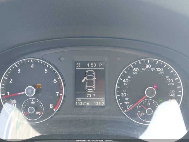 2012 Volkswagen Passat 2.5l Se მანქანა იყიდება აუქციონზე, vin: 1VWBP7A32CC009093, აუქციონის ნომერი: 44882157