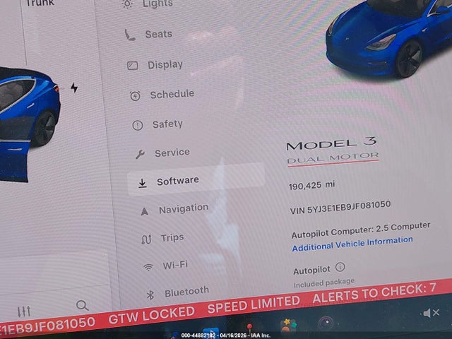 Tesla Model 3 Long Range/performance 2018 5YJ3E1EB9JF081050 Image 7