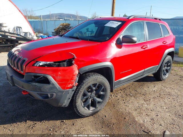 44882196 :رقم المزاد ، 1C4PJMBS3HW613143 vin ، 2017 Jeep Cherokee Trailhawk 4x4 مزاد بيع