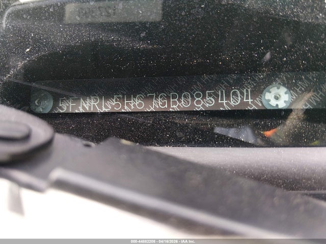 5FNRL5H67GB085404 Honda Odyssey Ex-l