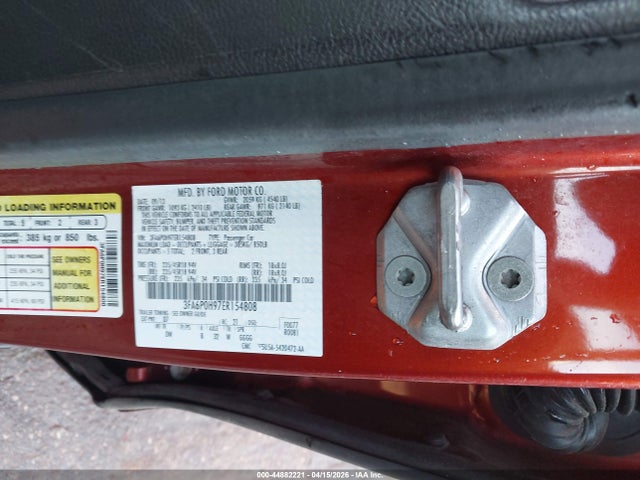 Продаж на аукціоні авто 2014 Ford Fusion Se, vin: 3FA6P0H97ER154808, номер лоту: 44882221