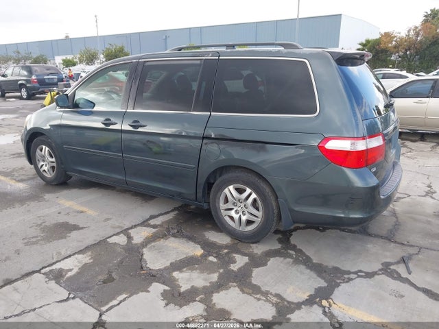 2006 Honda Odyssey Ex-l მანქანა იყიდება აუქციონზე, vin: 5FNRL38756B006243, აუქციონის ნომერი: 44882271