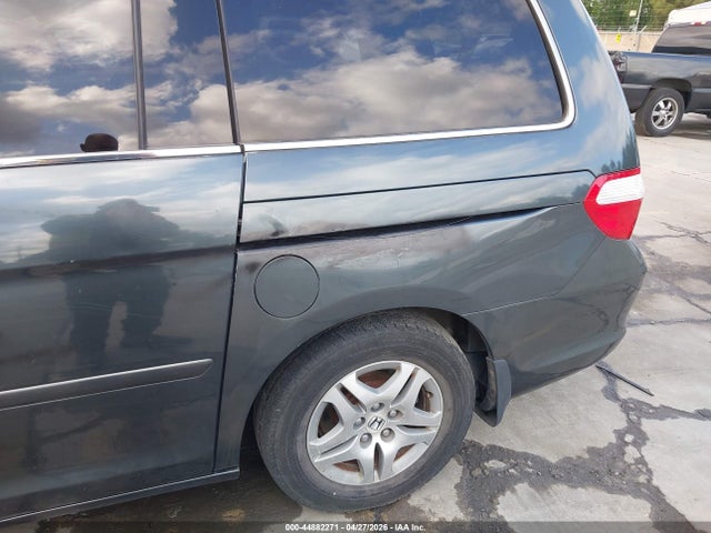 2006 Honda Odyssey Ex-l მანქანა იყიდება აუქციონზე, vin: 5FNRL38756B006243, აუქციონის ნომერი: 44882271