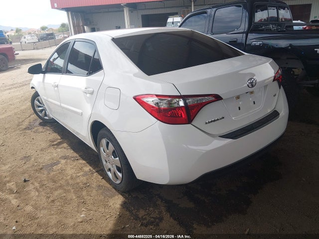 5YFBURHE2GP375258 Toyota COROLLA LE