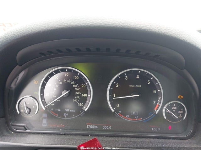 Aukcja sprzedaży 2012 Bmw 550i, vin: WBAFR9C55CDX78901, numer aukcji: 44882425