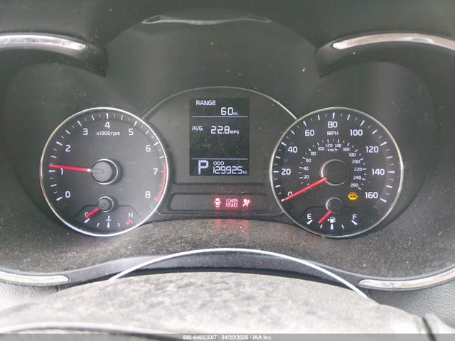 44882507 :رقم المزاد ، KNAFK4A69E5215219 vin ، 2014 Kia Forte Lx مزاد بيع