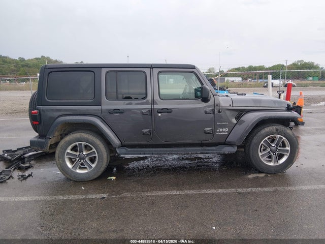 2018 Jeep Wrangler Unlimited Sahara 4x4 მანქანა იყიდება აუქციონზე, vin: 1C4HJXEN9JW188898, აუქციონის ნომერი: 44882618