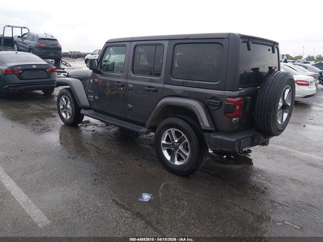2018 Jeep Wrangler Unlimited Sahara 4x4 მანქანა იყიდება აუქციონზე, vin: 1C4HJXEN9JW188898, აუქციონის ნომერი: 44882618