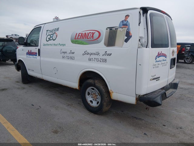 Продажа на аукционе авто 2013 Chevrolet Express 2500 Work Van, vin: 1GCWGFFA1D1127817, номер лота: 44882652