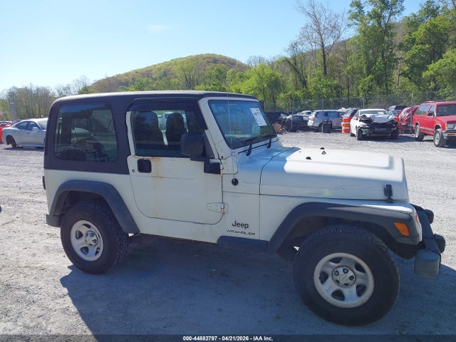 44882797 :رقم المزاد ، 1J4F449S85P356411 vin ، 2005 Jeep Wrangler Sport Rhd مزاد بيع