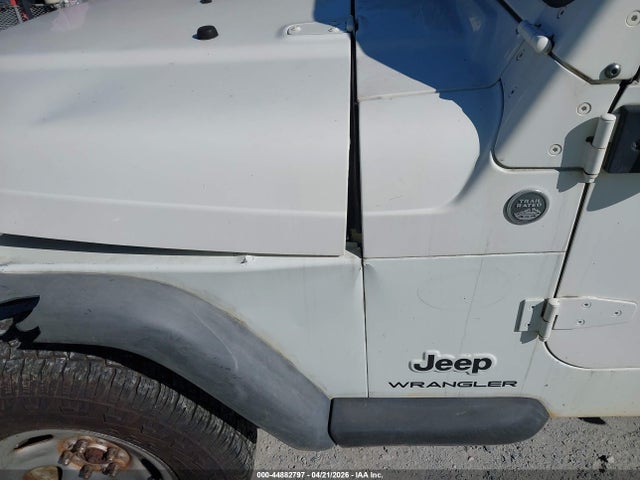 44882797 :رقم المزاد ، 1J4F449S85P356411 vin ، 2005 Jeep Wrangler Sport Rhd مزاد بيع