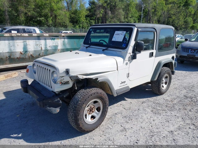 44882797 :رقم المزاد ، 1J4F449S85P356411 vin ، 2005 Jeep Wrangler Sport Rhd مزاد بيع