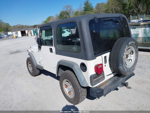 44882797 :رقم المزاد ، 1J4F449S85P356411 vin ، 2005 Jeep Wrangler Sport Rhd مزاد بيع