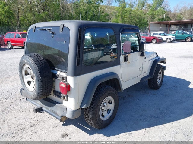 44882797 :رقم المزاد ، 1J4F449S85P356411 vin ، 2005 Jeep Wrangler Sport Rhd مزاد بيع