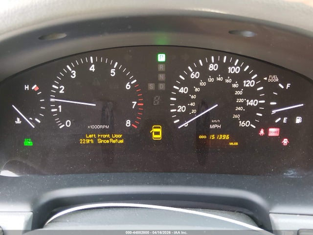 44882800 :رقم المزاد ، JTHBN36F640152487 vin ، 2004 Lexus Ls 430 مزاد بيع
