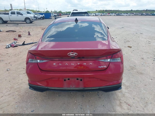 Продажа на аукционе авто 2023 Hyundai Elantra Hybrid Limited, vin: KMHLN4AJ5PU049545, номер лота: 44882806