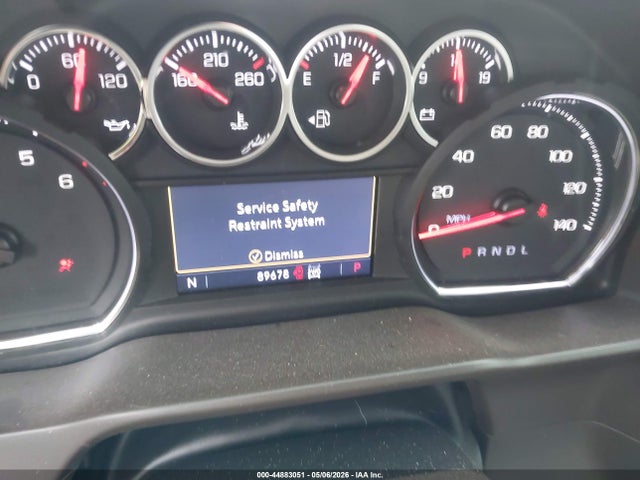 2019 Chevrolet Silverado 1500 Lt მანქანა იყიდება აუქციონზე, vin: 3GCUYDED1KG310508, აუქციონის ნომერი: 44883051