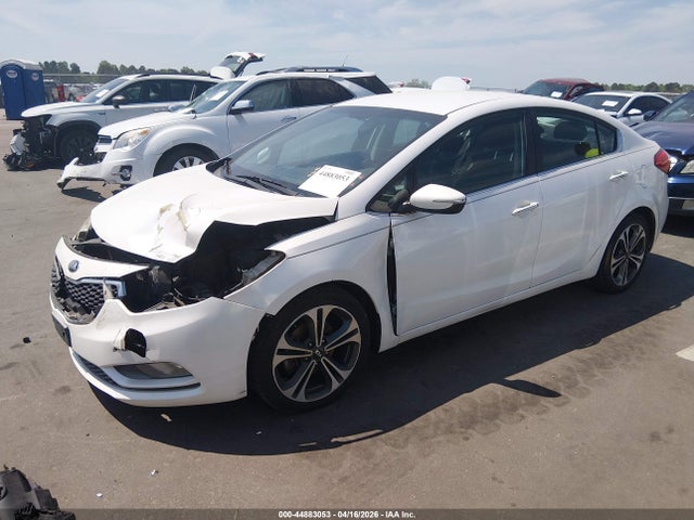 2015 Kia Forte Ex მანქანა იყიდება აუქციონზე, vin: KNAFX4A86F5263183, აუქციონის ნომერი: 44883053