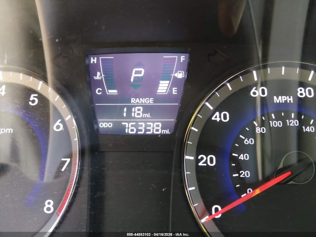 44883102 :رقم المزاد ، KMHCU4AE4EU766148 vin ، 2014 Hyundai Accent Gls مزاد بيع