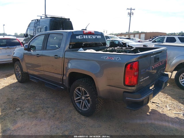 Продаж на аукціоні авто 2021 Chevrolet Colorado 4wd  Short Box Wt, vin: 1GCGTBEN3M1238947, номер лоту: 44883115