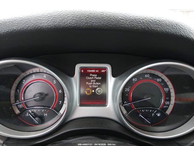 44883121 :رقم المزاد ، 3C4PDDEG4HT541180 vin ، 2017 Dodge Journey Gt Awd مزاد بيع