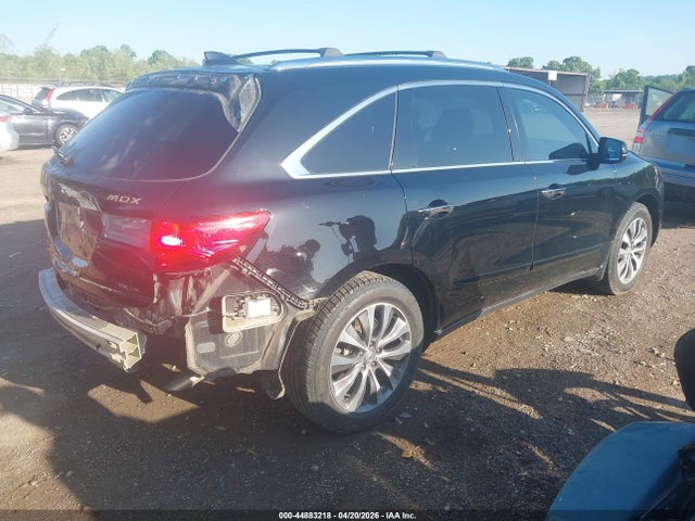 44883218 :رقم المزاد ، 5FRYD4H4XGB045818 vin ، 2016 Acura Mdx Technology   Acurawatch Plus Packages/technology Package مزاد بيع