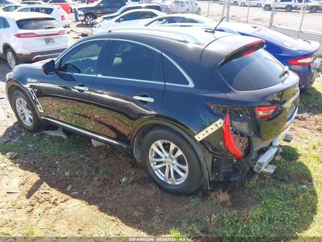 Aukcja sprzedaży 2017 Infiniti Qx70, vin: JN8CS1MW6HM411360, numer aukcji: 44883296