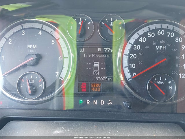 Продажа на аукционе авто 2011 Ram Ram 1500 Sport, vin: 1D7RV1GT6BS517962, номер лота: 44883391