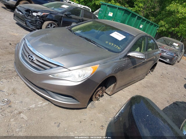 44883423 :رقم المزاد ، 5NPEB4AC7EH889776 vin ، 2014 Hyundai Sonata Gls مزاد بيع