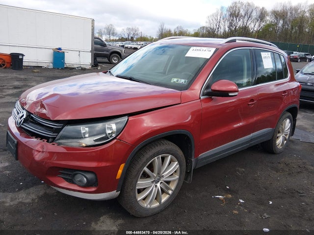 2014 Volkswagen Tiguan Se მანქანა იყიდება აუქციონზე, vin: WVGBV3AX9EW094841, აუქციონის ნომერი: 44883470