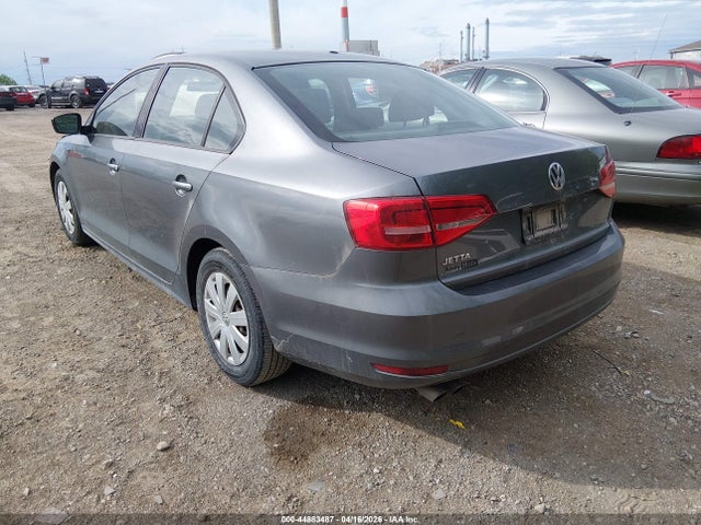 44883487 :رقم المزاد ، 3VW2K7AJ6FM327833 vin ، 2015 Volkswagen Jetta 2.0l S مزاد بيع