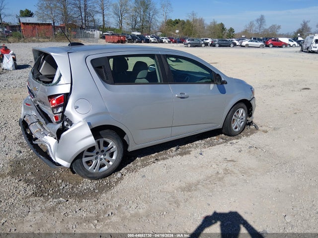 2020 Chevrolet Sonic Fwd  1fl 5-door მანქანა იყიდება აუქციონზე, vin: 1G1JG6SB1L4117576, აუქციონის ნომერი: 44883730