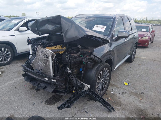 44883786 :رقم المزاد ، KM8R74GE2SU955675 vin ، 2025 Hyundai Palisade Calligraphy مزاد بيع