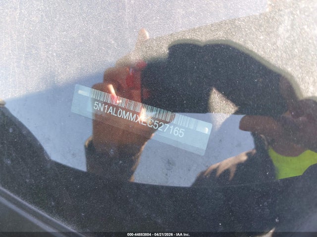 Aukcja sprzedaży 2014 Infiniti Qx60, vin: 5N1AL0MMXEC527165, numer aukcji: 44883804