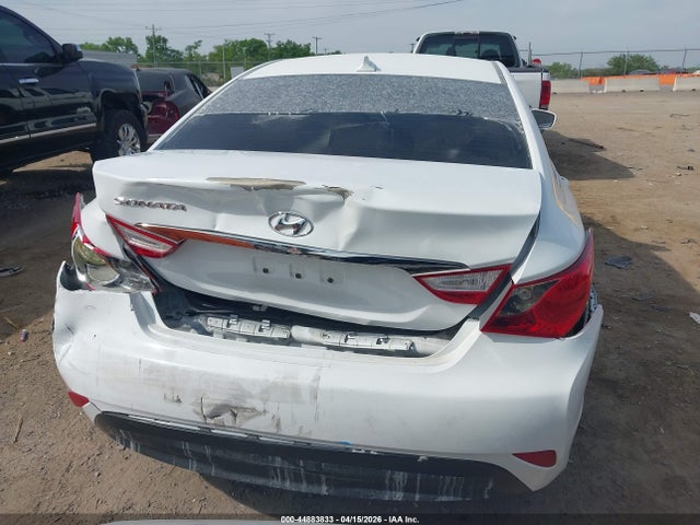 2014 Hyundai Sonata Gls მანქანა იყიდება აუქციონზე, vin: 5NPEB4AC6EH942287, აუქციონის ნომერი: 44883833