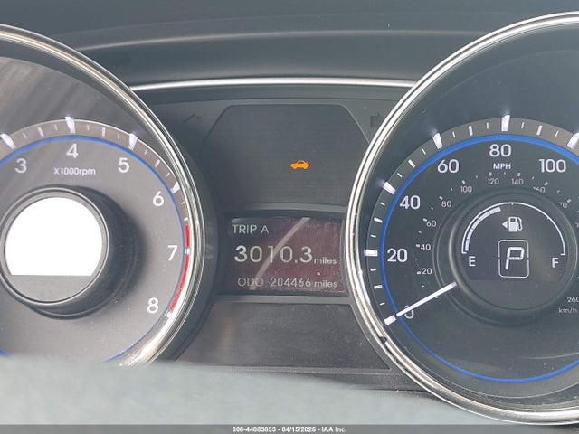 2014 Hyundai Sonata Gls მანქანა იყიდება აუქციონზე, vin: 5NPEB4AC6EH942287, აუქციონის ნომერი: 44883833