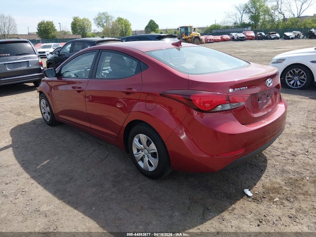 Продаж на аукціоні авто 2016 Hyundai Elantra Se, vin: 5NPDH4AE4GH663693, номер лоту: 44883877