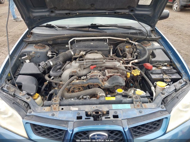 2007 Subaru Impreza 2.5i მანქანა იყიდება აუქციონზე, vin: JF1GD61637H522227, აუქციონის ნომერი: 44883949