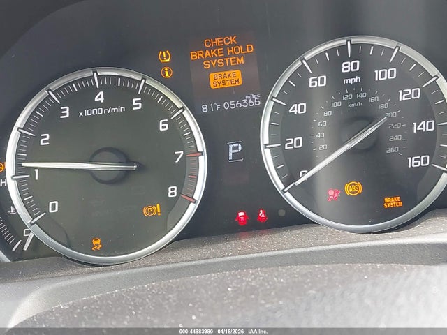 Aukcja sprzedaży 2015 Acura Tlx, vin: 19UUB1F37FA010161, numer aukcji: 44883980