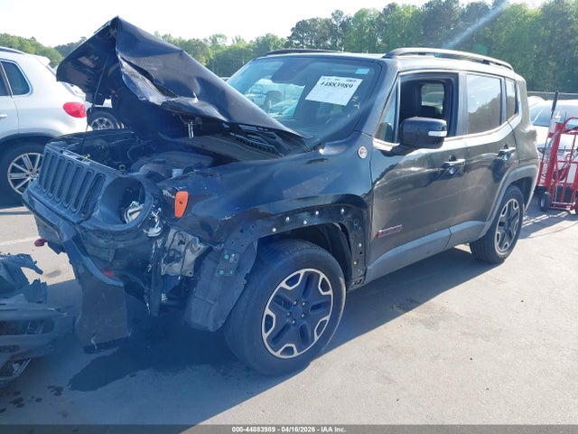 2016 Jeep Renegade Trailhawk მანქანა იყიდება აუქციონზე, vin: ZACCJBCT6GPD05390, აუქციონის ნომერი: 44883989