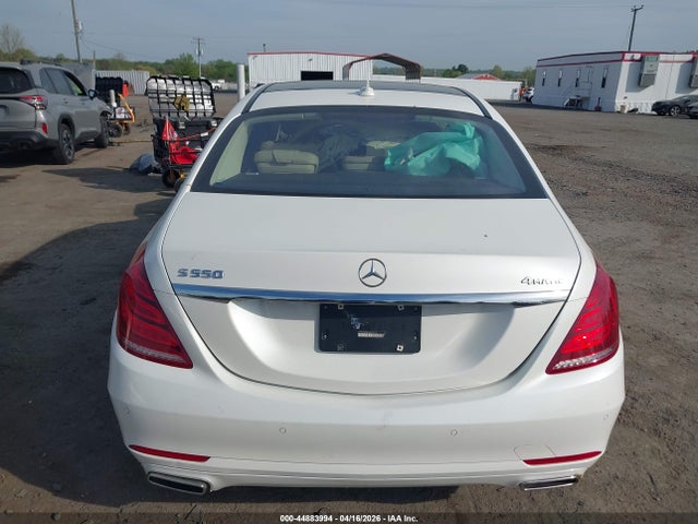 Продаж на аукціоні авто 2017 Mercedes-benz S 550 4matic, vin: WDDUG8FB6HA329270, номер лоту: 44883994