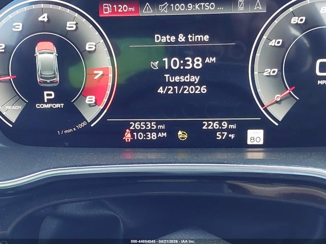 Продаж на аукціоні авто 2023 Audi Q3 Premium Plus 45 Tfsi S Line Quattro Tiptronic, vin: WA1EECF3XP1089701, номер лоту: 44884045