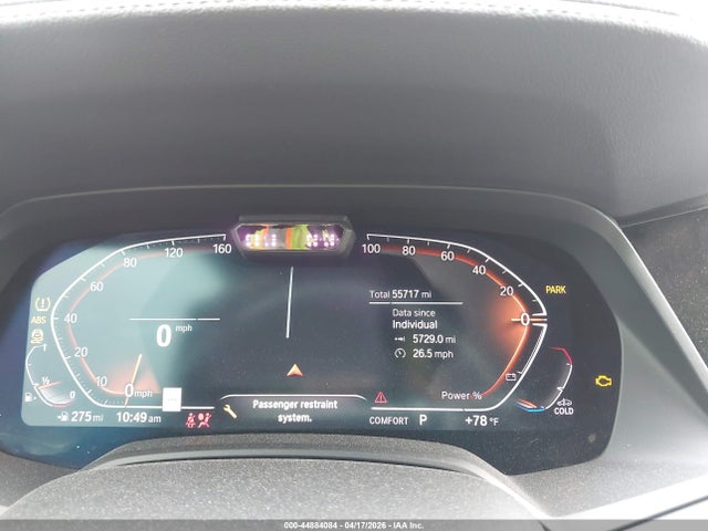 44884084 :رقم المزاد ، 5UXCW2C08N9K33855 vin ، 2022 Bmw X7 Xdrive40i مزاد بيع