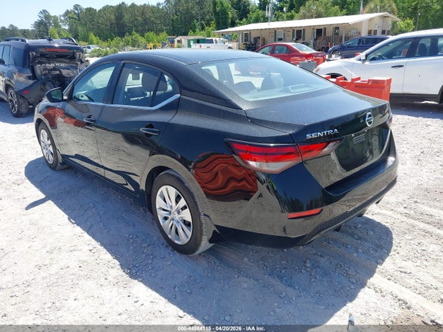 2023 Nissan Sentra S Xtronic Cvt მანქანა იყიდება აუქციონზე, vin: 3N1AB8BV5PY293175, აუქციონის ნომერი: 44884115