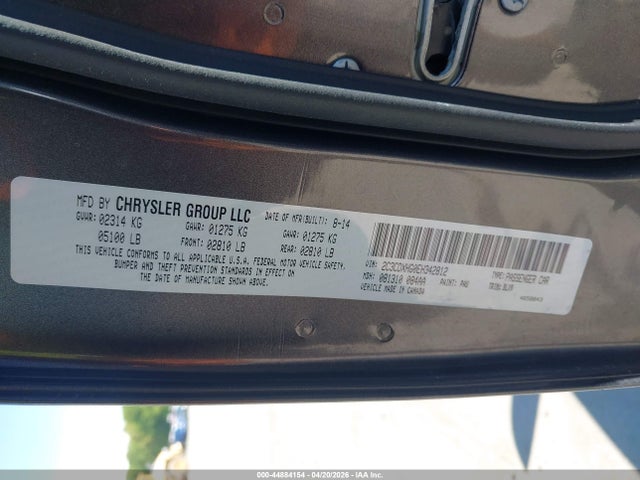 Продажа на аукционе авто 2014 Dodge Charger Sxt Plus, vin: 2C3CDXHG0EH342812, номер лота: 44884154